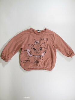 Mikina pro holkys kočkou secondhand