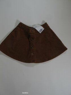 Manžestrová sukně pro holky hnědá outlet Manžestrová sukně pro holky hnědá outlet