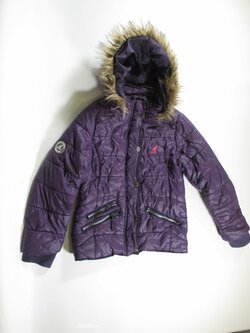 Přechodová bunda fialová pro holky secondhand Přechodová bunda fialová pro holky secondhand