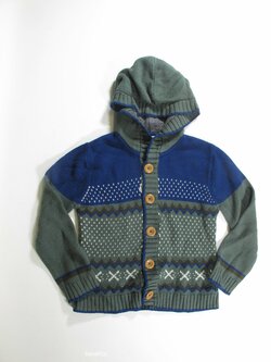 Svetr pro kluky propínací secondahnd Svetr pro kluky propínací secondahnd