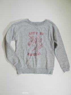 Mikina  pro holky šedá secondhand
