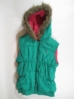 Vesta pro holky zelená secondhand Vesta pro holky zelená secondhand