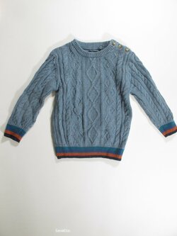 Modrý svetr pro kluky secondhand Modrý svetr pro kluky secondhand