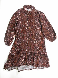 Šaty dl.rukáv pro holky se vzorem secondhand Šaty dl.rukáv pro holky se vzorem secondhand