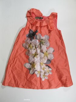 Šaty oranžové pro holky secondhand Šaty oranžové pro holky secondhand