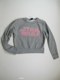 Mikina  pro holky šedá  crop secondhand