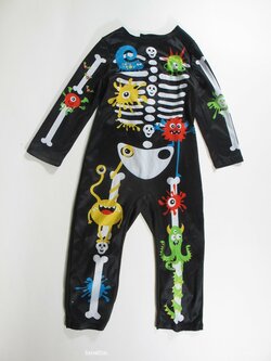 Kostým na karneval pro kluky kostlivec secondhand Kostým na karneval pro kluky kostlivec secondhand