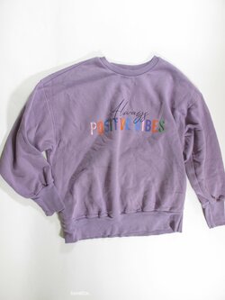 Mikina pro holky fialková .crop secondhand Mikina pro holky fialková .crop secondhand