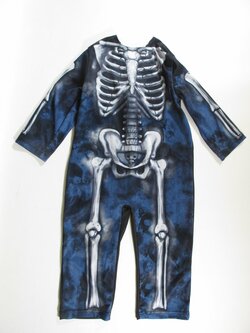 Kostým na karneval pro kluky kostlivec secondhand Kostým na karneval pro kluky kostlivec secondhand