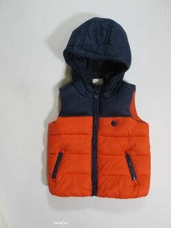 Vesta pro kluky modro oranžová secondhand Vesta pro kluky modro oranžová secondhand