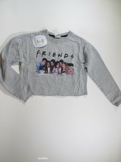 Šedá mikina pro holky crop secondhhand Šedá mikina pro holky crop secondhhand