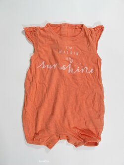 Letní overal oranžové secondhand Letní overal oranžové secondhand