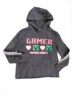 Mikina pro holky šedá secondhand Mikina pro holky šedá secondhand