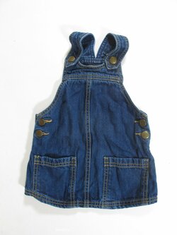 Džínová šatovka pro holky modrá secondhand