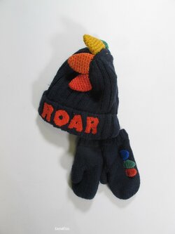 Zimní  komplet pro kluky  kostkovaný secondhand