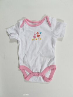 Body pro holky bílo růžové secondhand