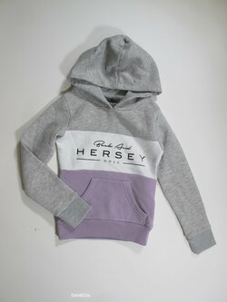 Šedo fialkovo bílá mikina pro holky secondhand Šedo fialkovo bílá mikina pro holky secondhand