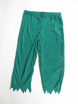 Kalhoty na karneval zelené secondhand Kalhoty na karneval zelené secondhand