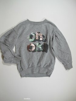 Mikina pro holky šedá secondhand Mikina pro holky šedá secondhand