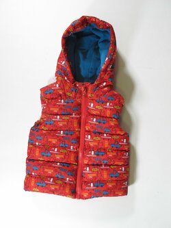 Vesta autíčková pro kluky secondhand Vesta autíčková pro kluky secondhand