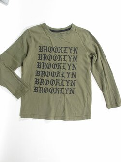 Triko dl.rukáv pro kluky zelené secondhand Triko dl.rukáv pro kluky zelené secondhand