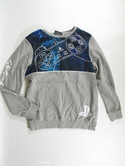 Mikina šedá s obrázky pro kluky secondhnad Mikina šedá s obrázky pro kluky secondhnad