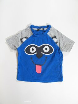 Triko pro kluky modro šedé secondhand Triko pro kluky modro šedé secondhand