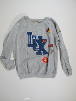 Šedá mikina pro kluky secondhand Šedá mikina pro kluky secondhand