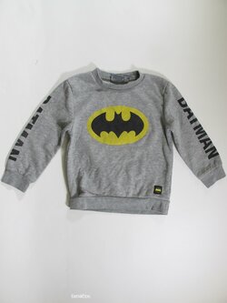 Šedá mikina pro kluky batman secondhand Šedá mikina pro kluky batman secondhand