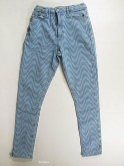 Džínové kalhoty  pro holky se vzorem secondhand