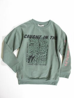 Mikina pro holky zelená secondahnd Mikina pro holky zelená secondahnd