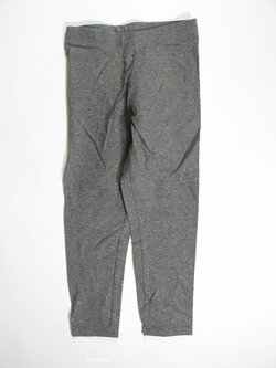 Elastáky šedo zlaté pro holky  secondhand