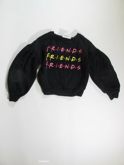 Černá mikina pro holky secondhand Černá mikina pro holky secondhand