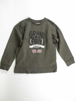 Zelená mikina pro kluky secondhand Zelená mikina pro kluky secondhand