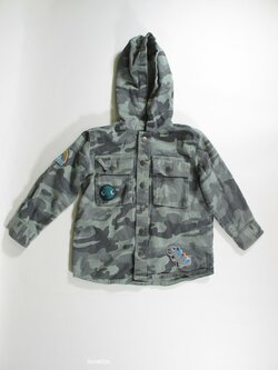 Maskáčová košile pro kluky zelená secondhand Maskáčová košile pro kluky zelená secondhand