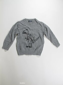 Šedý svetýrek pro kluky secondhand Šedý svetýrek pro kluky secondhand