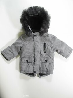 Zimní šedá bunda pro kluky secondhand Zimní šedá bunda pro kluky secondhand