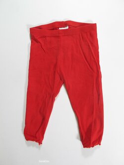 Elastáky  červené pro holky secondhand