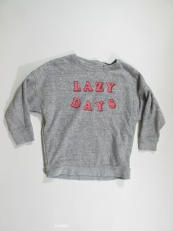 Šedá mikina pro holky secondhand Šedá mikina pro holky secondhand