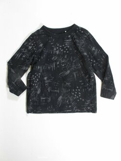 Triko dl.rukáv pro kluky šedo černé secondhnad Triko dl.rukáv pro kluky šedo černé secondhnad