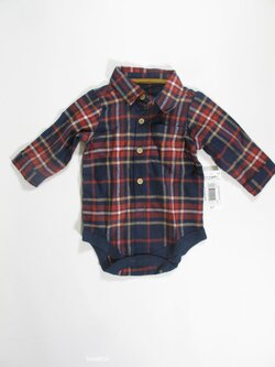 Košile-body pro kluky kostkovaná outlet Košile-body pro kluky kostkovaná outlet