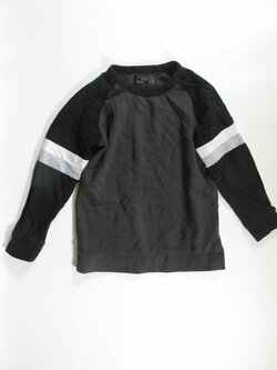 Černo šedo bílá mikina pro kluky secondhnad Černo šedo bílá mikina pro kluky secondhnad