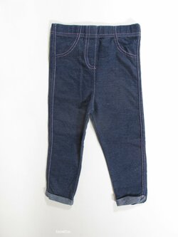 Modré elastáky pro holky secondhand Modré elastáky pro holky secondhand