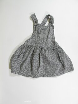 Sukně s laclem pro holky šedá secondhnad Sukně s laclem pro holky šedá secondhnad