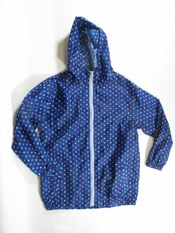 Šustáková puntíkovaná bunda pro holky secondhand Šustáková puntíkovaná bunda pro holky secondhand