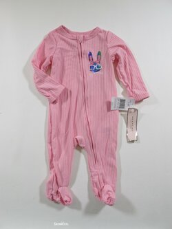 Růžový overálek s králičkem outlet