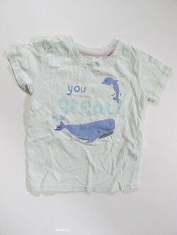 Zelenkavé triko pro holky secondhand