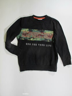 Černá mikina pro kluky secondhand Černá mikina pro kluky secondhand