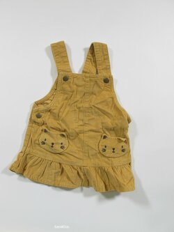 Okrová manžstrová šatovka pro holky econdhand Okrová manžstrová šatovka pro holky econdhand