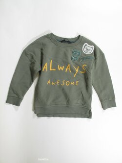 MIkina pro kluky zelená secondhnad MIkina pro kluky zelená secondhnad